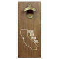 California Drink Beer From Here Cap Catching Magnetic Bottle Openers