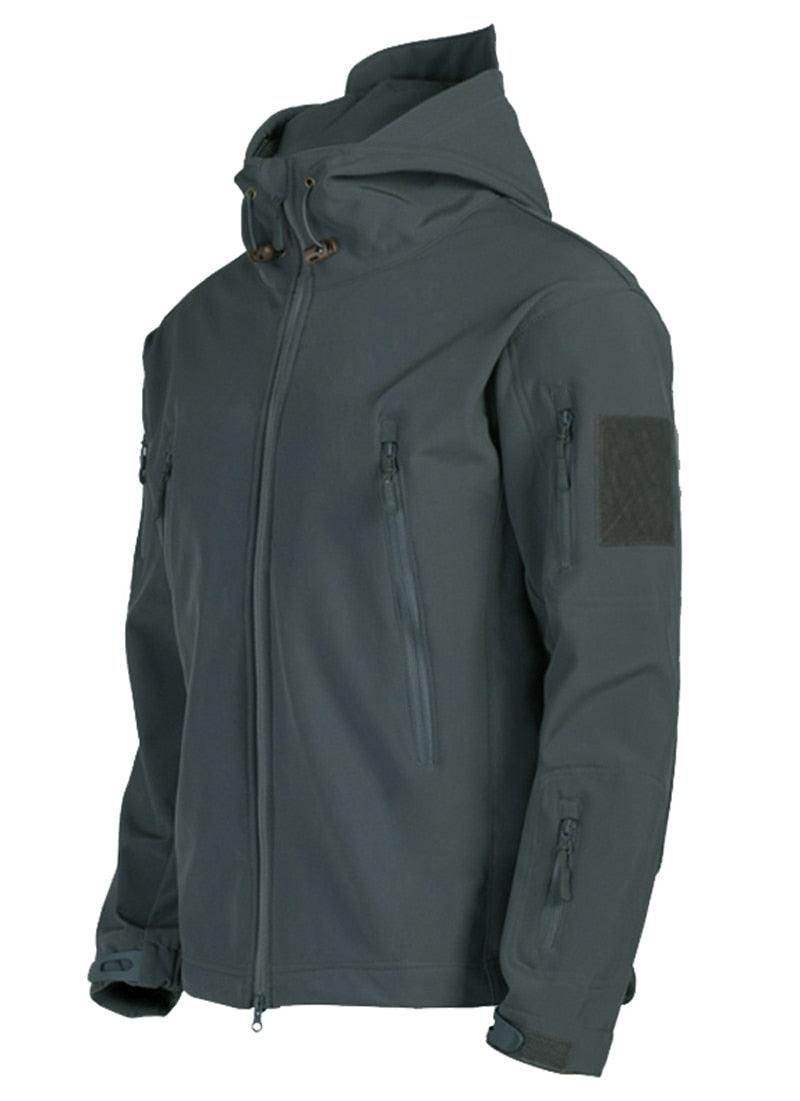 Men's Camouflage Green Waterproof Tactical Winter Jacket
