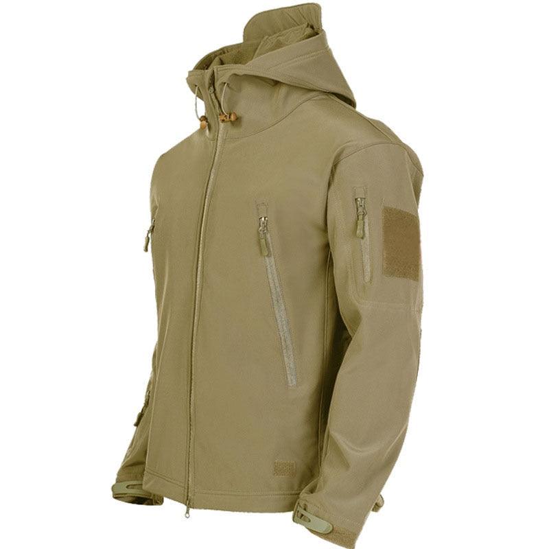 Men's Camouflage Green Waterproof Tactical Winter Jacket