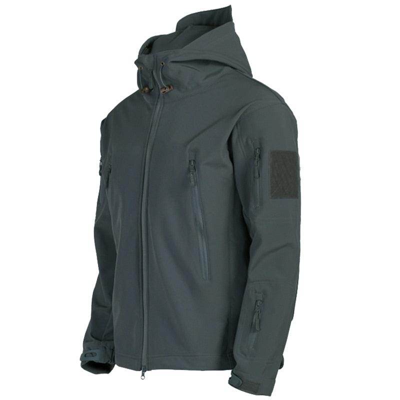Men's Camouflage Green Waterproof Tactical Winter Jacket