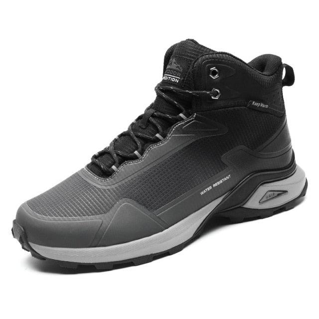 Men's Camouflage Waterproof Hiking Boots with Air Circulation
