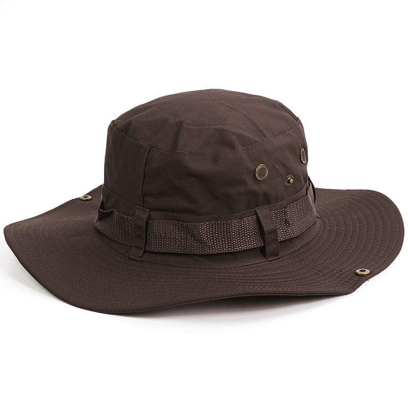 Unisex Camouflage Outdoor Bucket Hat Foldable Breathable Sun Cap