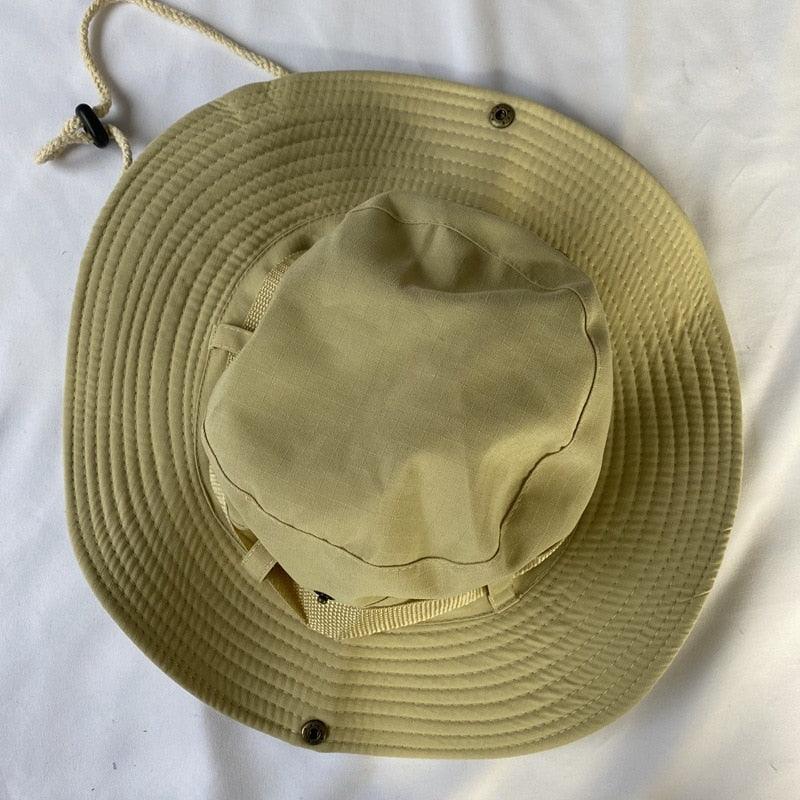 Unisex Camouflage Outdoor Bucket Hat Foldable Breathable Sun Cap