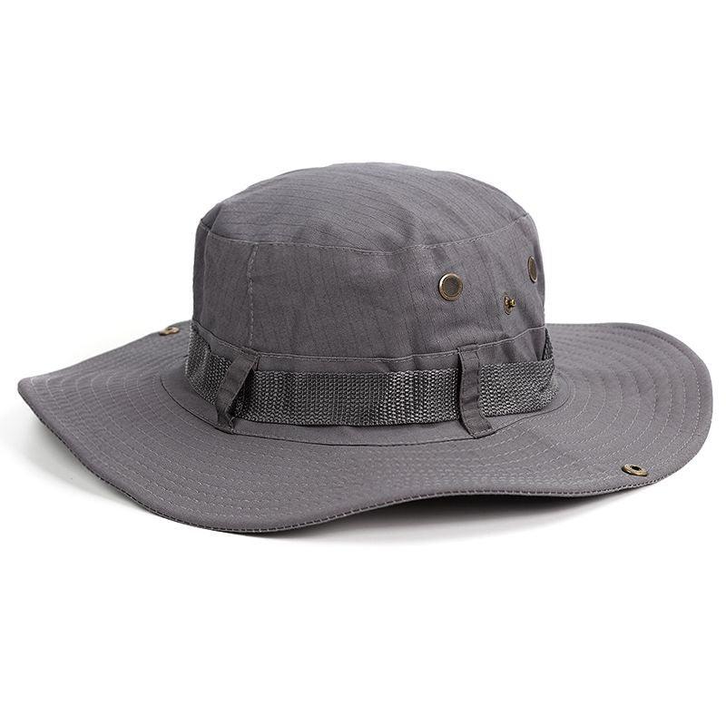 Unisex Camouflage Outdoor Bucket Hat Foldable Breathable Sun Cap