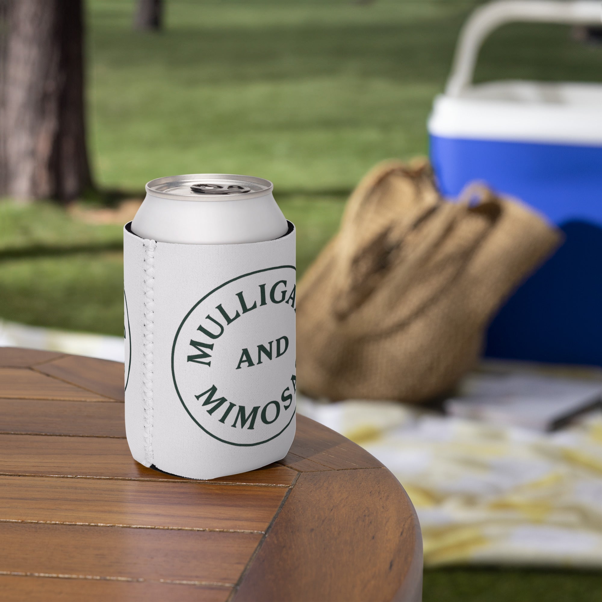 Mulligans & Mimosas Can Cooler – Golf Drink Holder for On & Off the Course