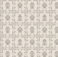 Wrenna Floral Removable Wallpaper in Off-White and Dusty-Rose