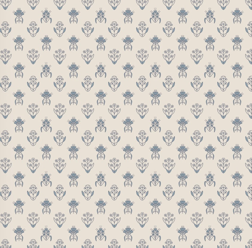 Laina Removable Peel and Stick Wallpaper by Quirky Paisley Designs