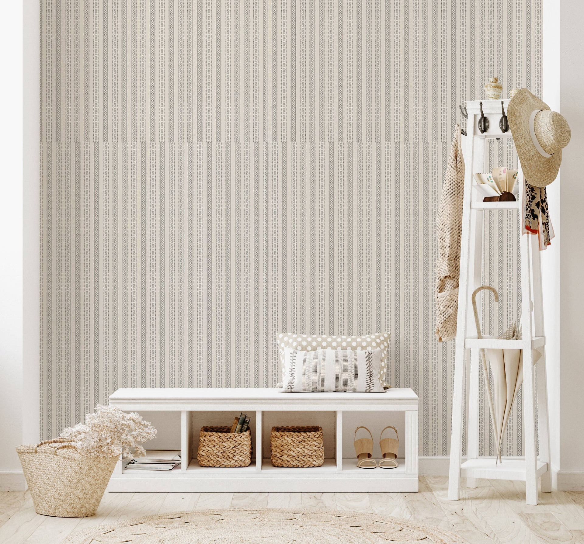 Elovie Removable Peel and Stick Wallpaper by Quirky Paisley Designs