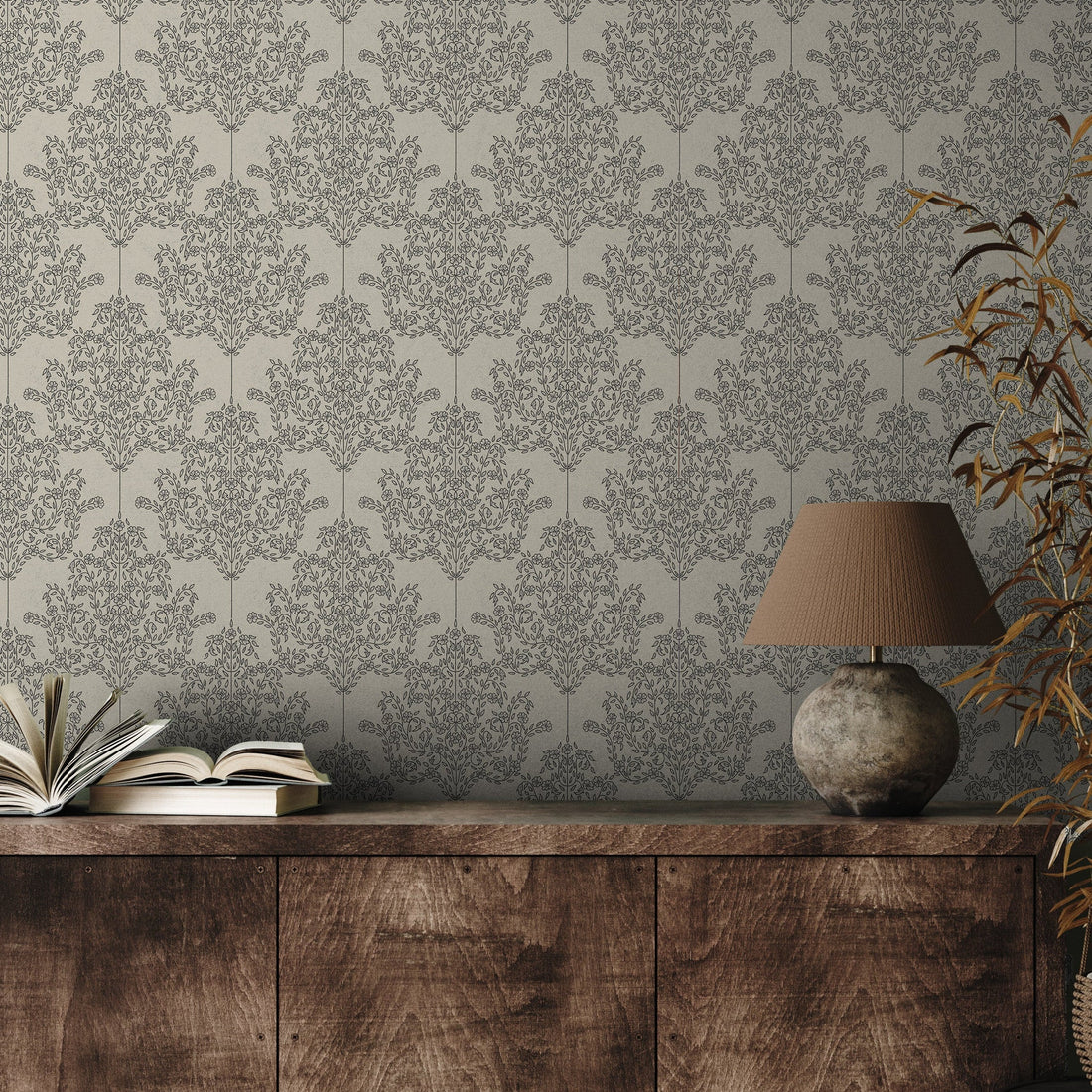 Adelae Peel and Stick Removable Wallpaper by Quirky Paisley