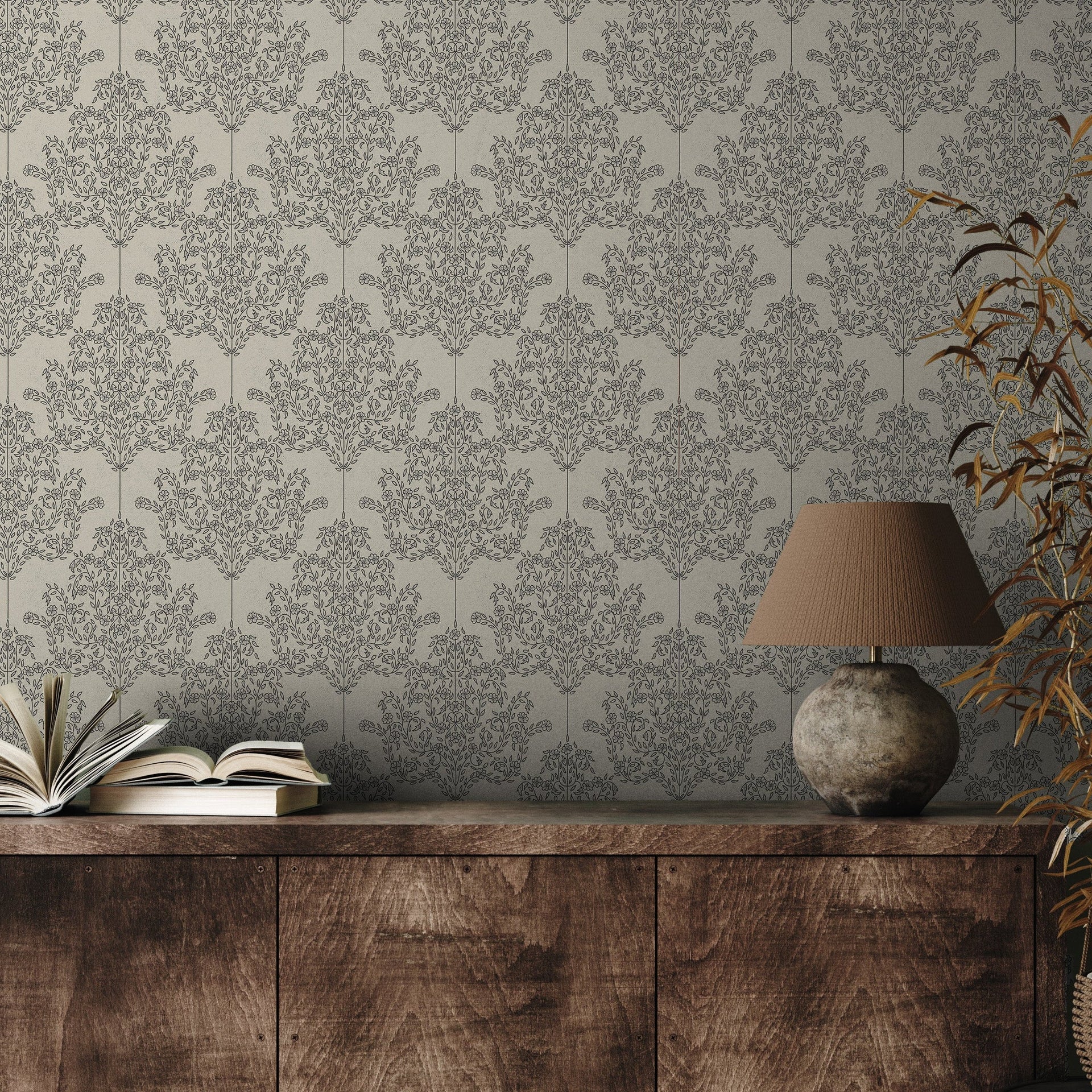 Adelae Peel and Stick Removable Wallpaper by Quirky Paisley