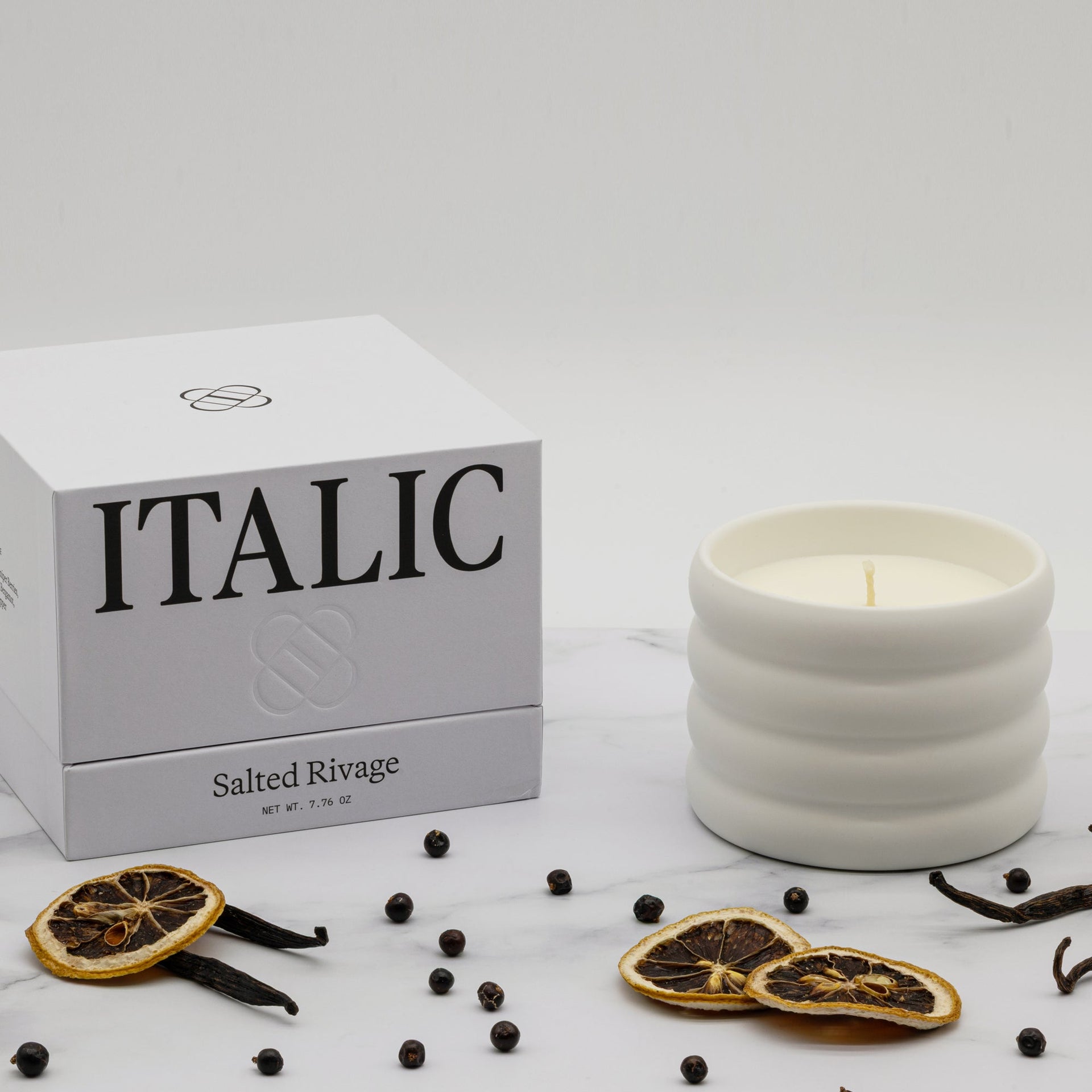Ceramic Candle and Gold Wick Trimmer Set for Home Fragrance - Image 16