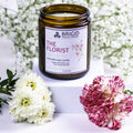 The Florist Soy Wax Candle - Jasmine, Ylang Ylang, Helichrysum, and Sandalwood