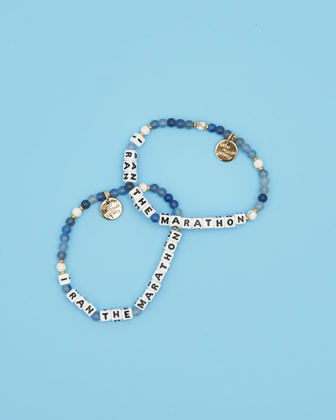 Little Words Project™  -  I Ran the Marathon Bracelet