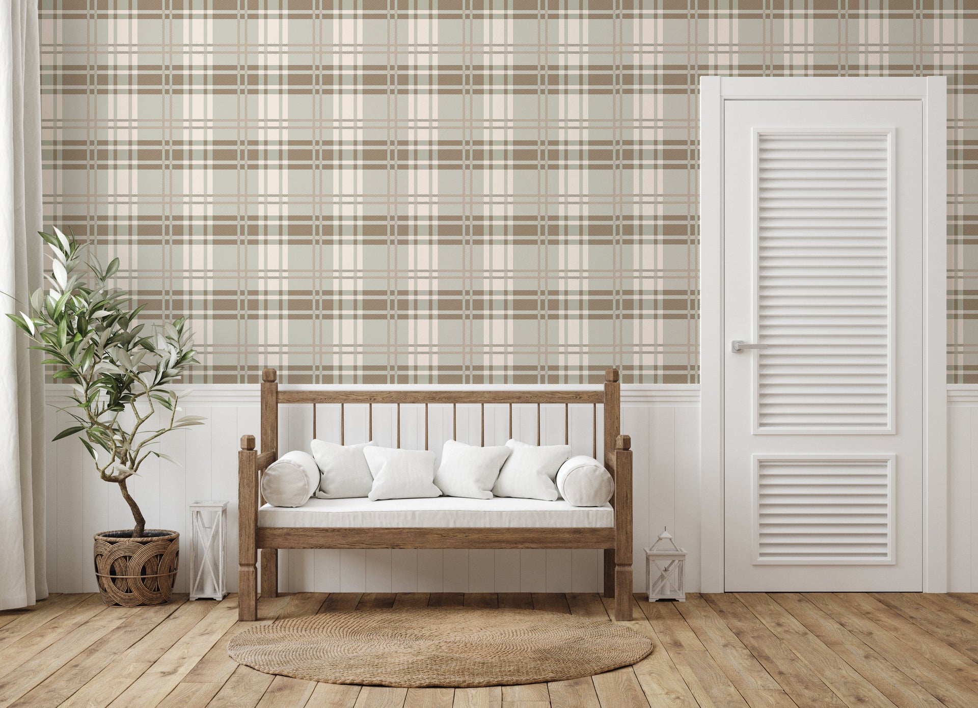 Lockwood Peel and Stick Removable Wallpaper for Modern Home Decor