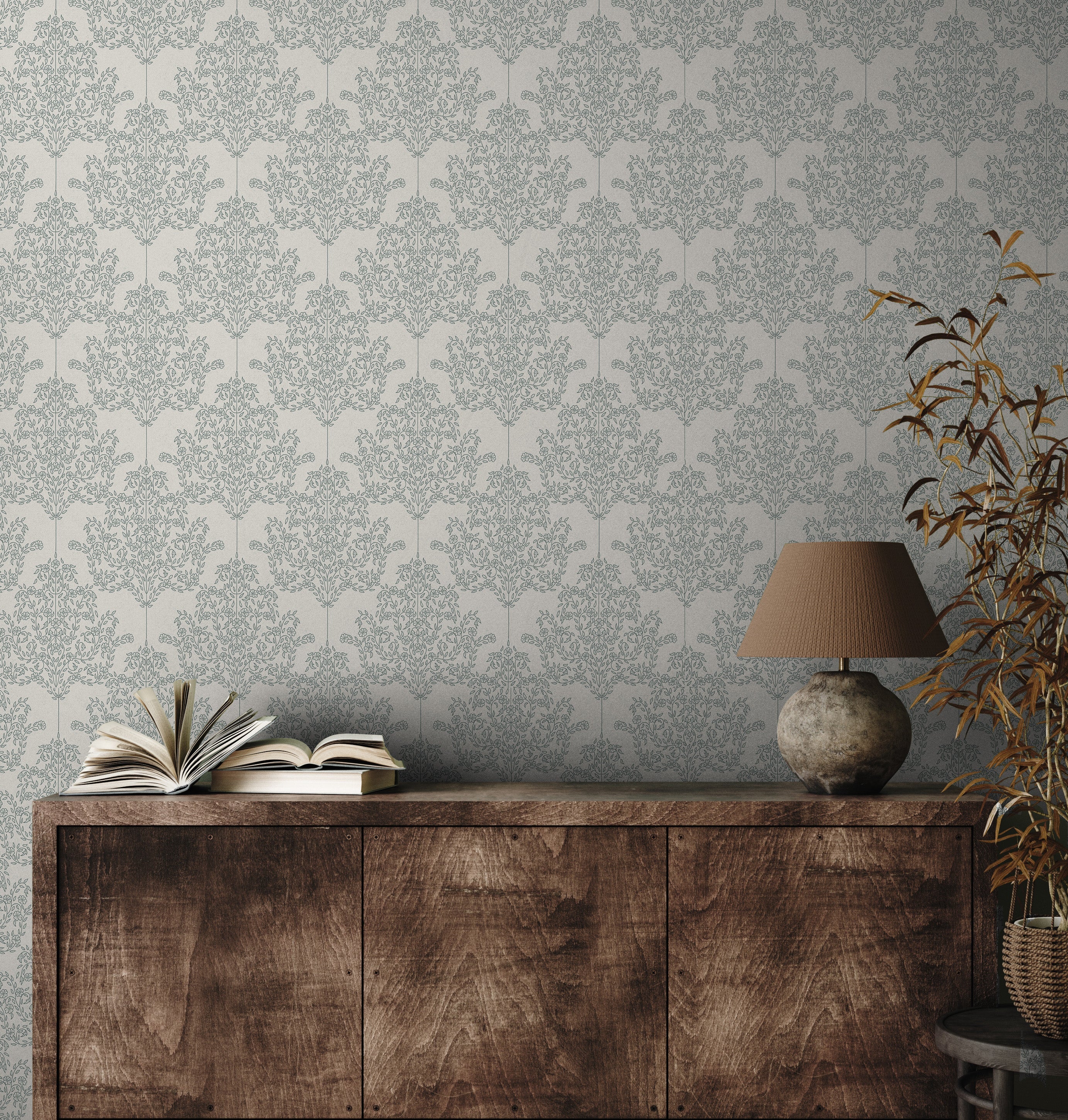 Adelae Peel and Stick Removable Wallpaper by Quirky Paisley