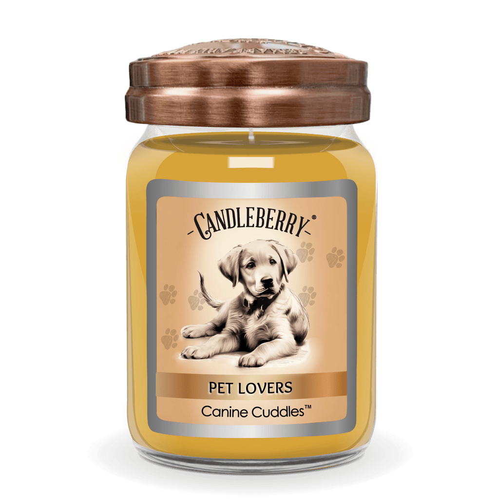 Canine Cuddles™ Large Jar Candle | 135-Hour Soy Blend