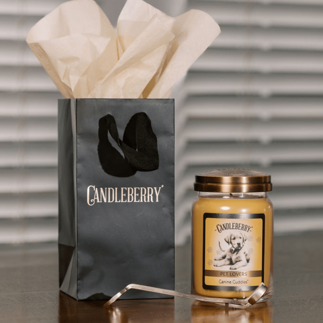 Canine Cuddles™ Large Jar Candle | 135-Hour Soy Blend