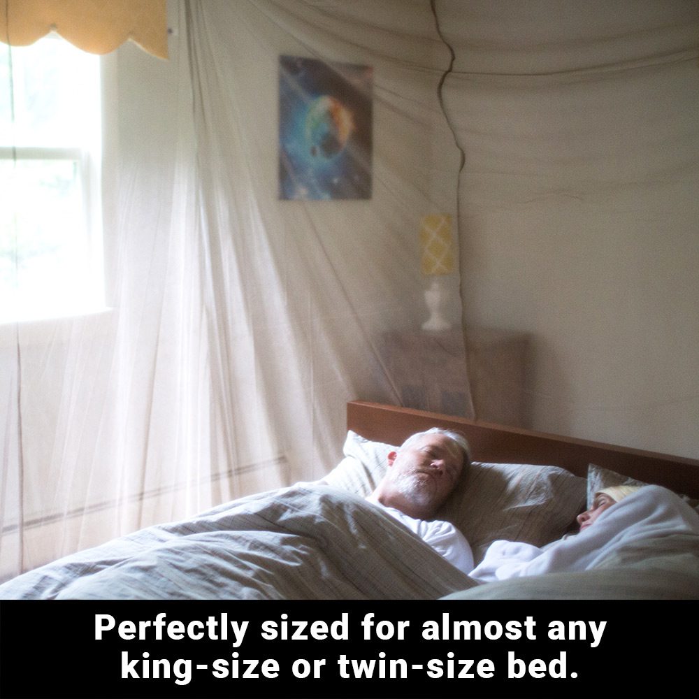 Faraday Bed Canopy with EMF Radiation Protection Shielding - Image 3