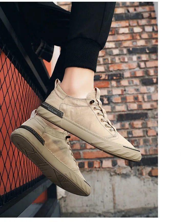 Men's Canvas Lightweight Casual Sneakers for Everyday Wear