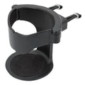 Minimalist Adjustable Car Air Vent Cup Holder in Matte Black