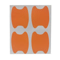 Universal Carbon Fiber Car Door Handle Cup Scratch Protector Film