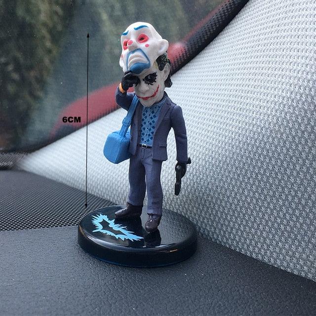 Joker Model Resin Sculpture Hanging Ornament for Car or Office
