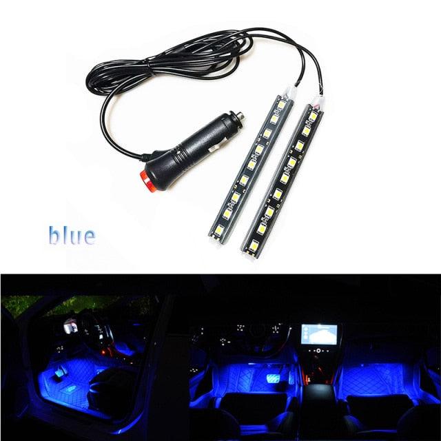 Bluetooth Smart LED Interior Car Atmosphere Lighting Kit