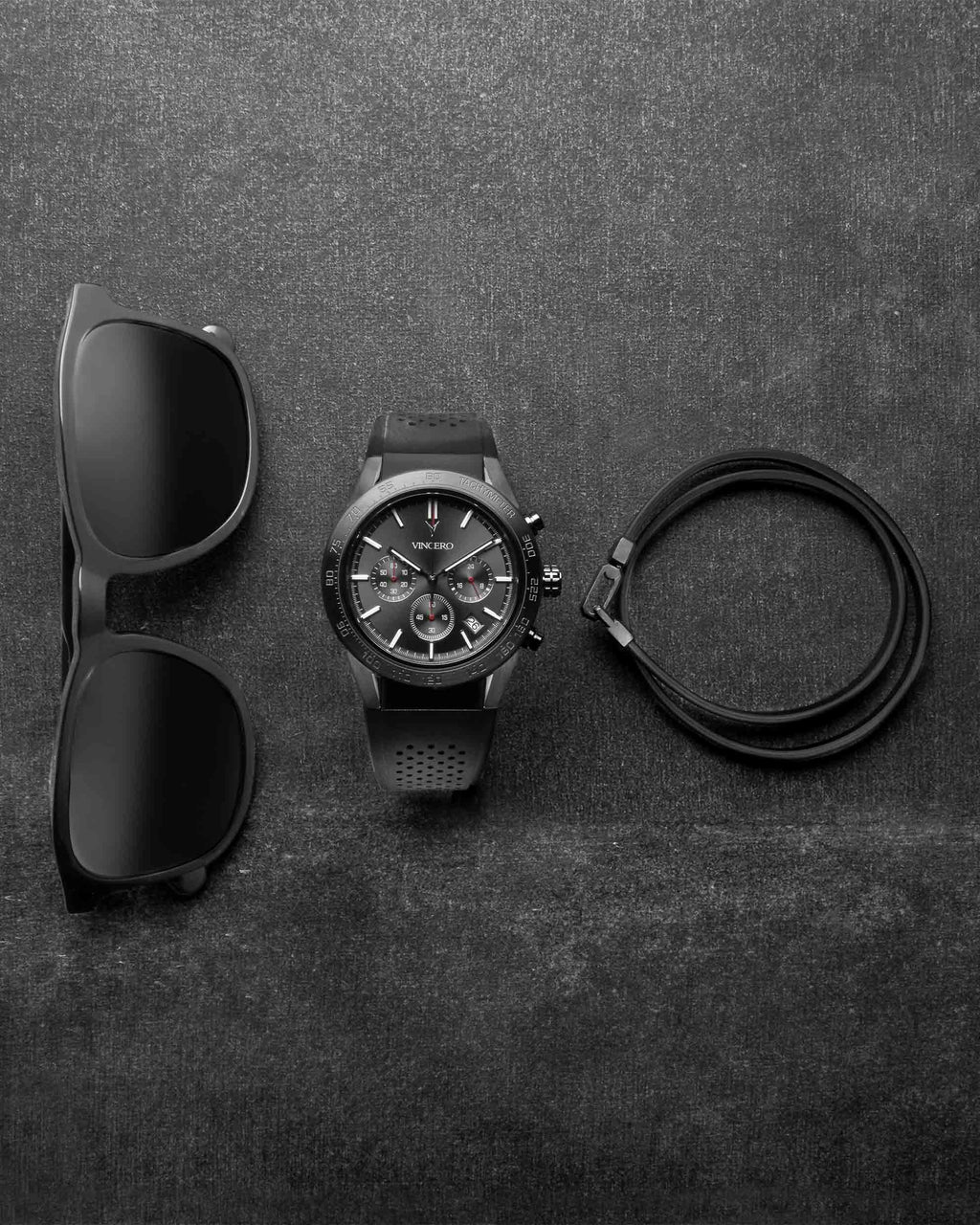 The Hitch Modern Apparel in Black and Gunmetal Tones