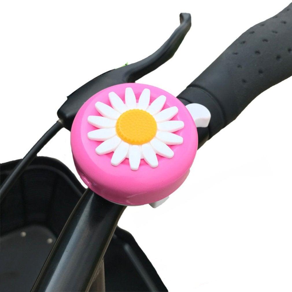 Daisy Flower Kids Bicycle Bell - Cute Aluminum Handlebar Ring