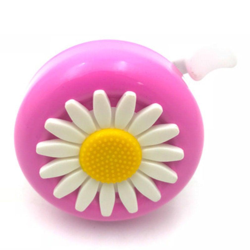 Daisy Flower Kids Bicycle Bell - Cute Aluminum Handlebar Ring