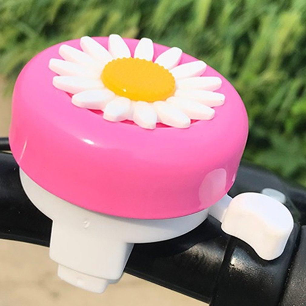 Daisy Flower Kids Bicycle Bell - Cute Aluminum Handlebar Ring