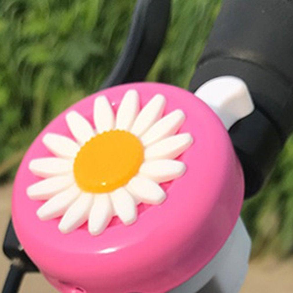 Daisy Flower Kids Bicycle Bell - Cute Aluminum Handlebar Ring