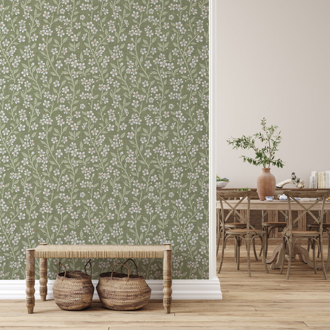 Cass Removable Peel and Stick Wallpaper by Danielle Eneh