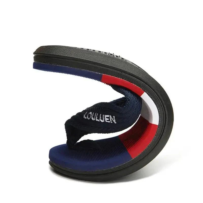 Men's Breathable Open Toe Beach Flip Flops Casual Sandals