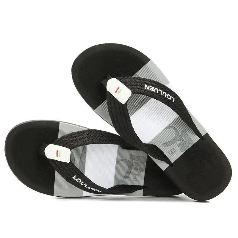 Men's Breathable Open Toe Beach Flip Flops Casual Sandals