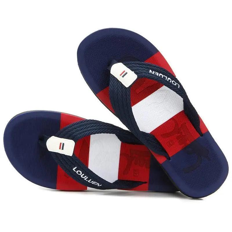 Men's Breathable Open Toe Beach Flip Flops Casual Sandals