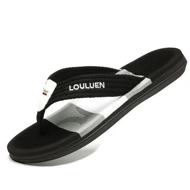 Men's Breathable Open Toe Beach Flip Flops Casual Sandals