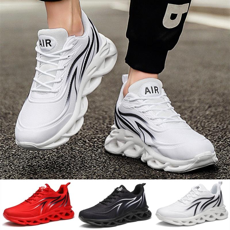 Men's Lightweight Blade Running Sneakers Breathable Gym Shoes