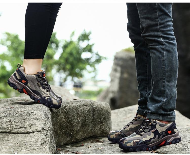 Unisex Camouflage Mesh Walking Shoes Breathable Summer Sneakers