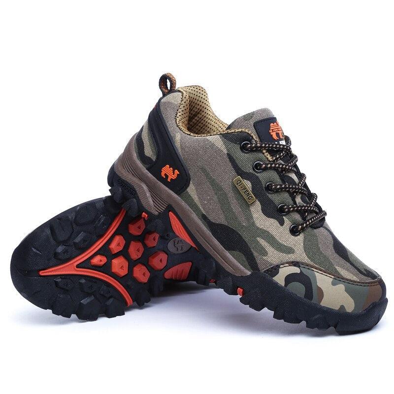 Unisex Camouflage Mesh Walking Shoes Breathable Summer Sneakers