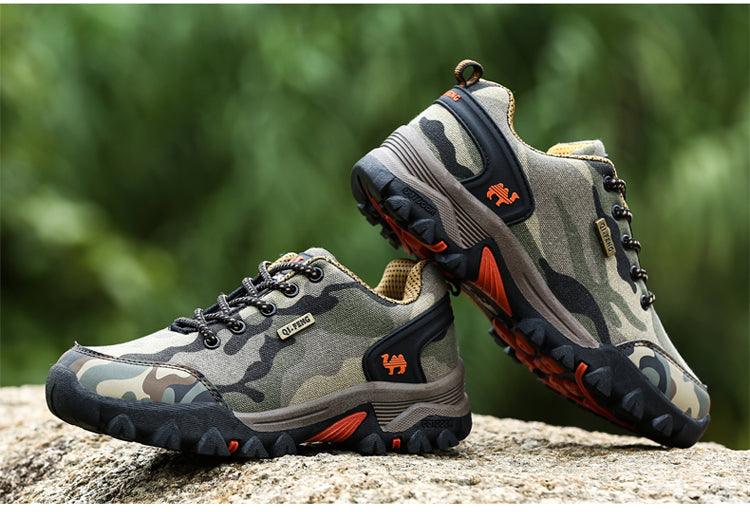 Unisex Camouflage Mesh Walking Shoes Breathable Summer Sneakers
