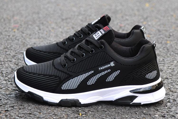 Men's Cushioning Mesh Athletic Running Sneakers