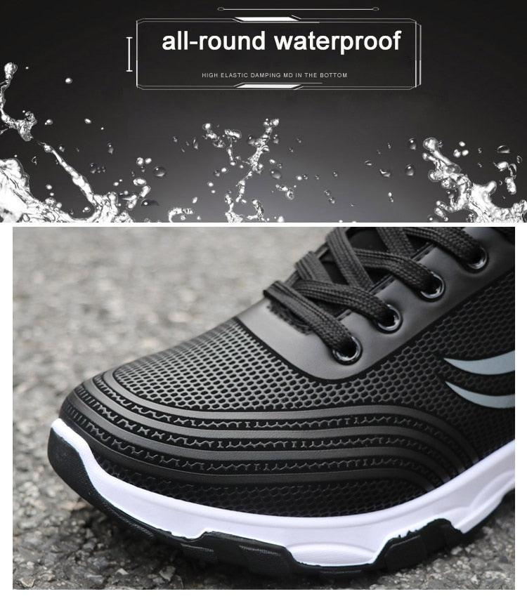 Men's Cushioning Mesh Athletic Running Sneakers