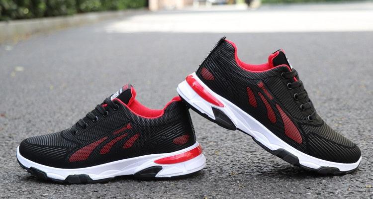 Men's Cushioning Mesh Athletic Running Sneakers