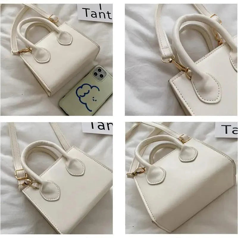 Casual Small Flap Crossbody Bag for Women Minimalist Handbag