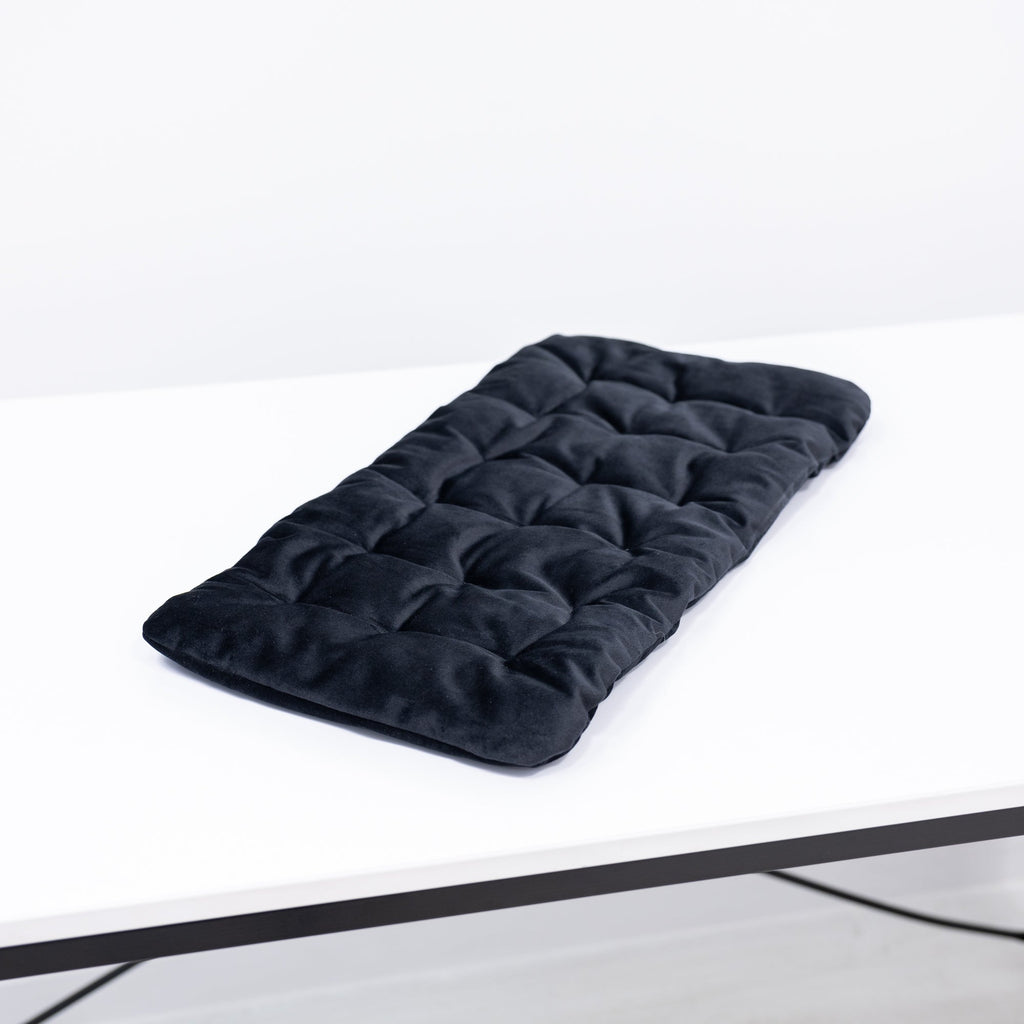 Black Sleeping Cat Pillow for Cats and Feline Comfort