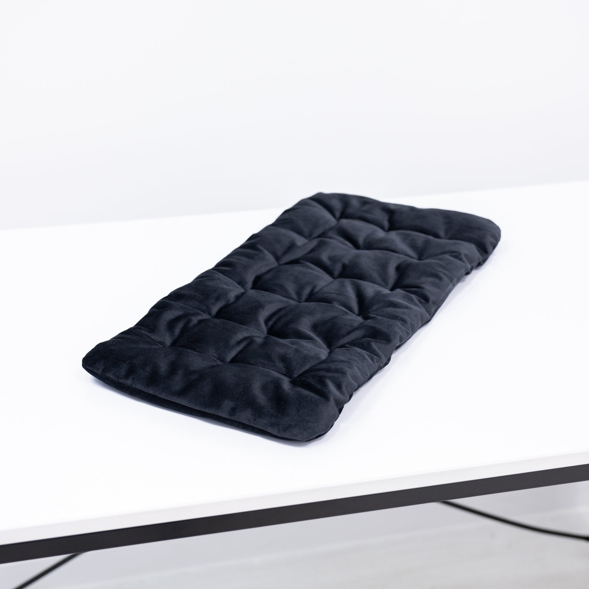 Black Sleeping Cat Pillow for Cats and Feline Comfort