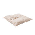Beige cat cushion pillow designed for hexagon cat shelves in a modern home interior