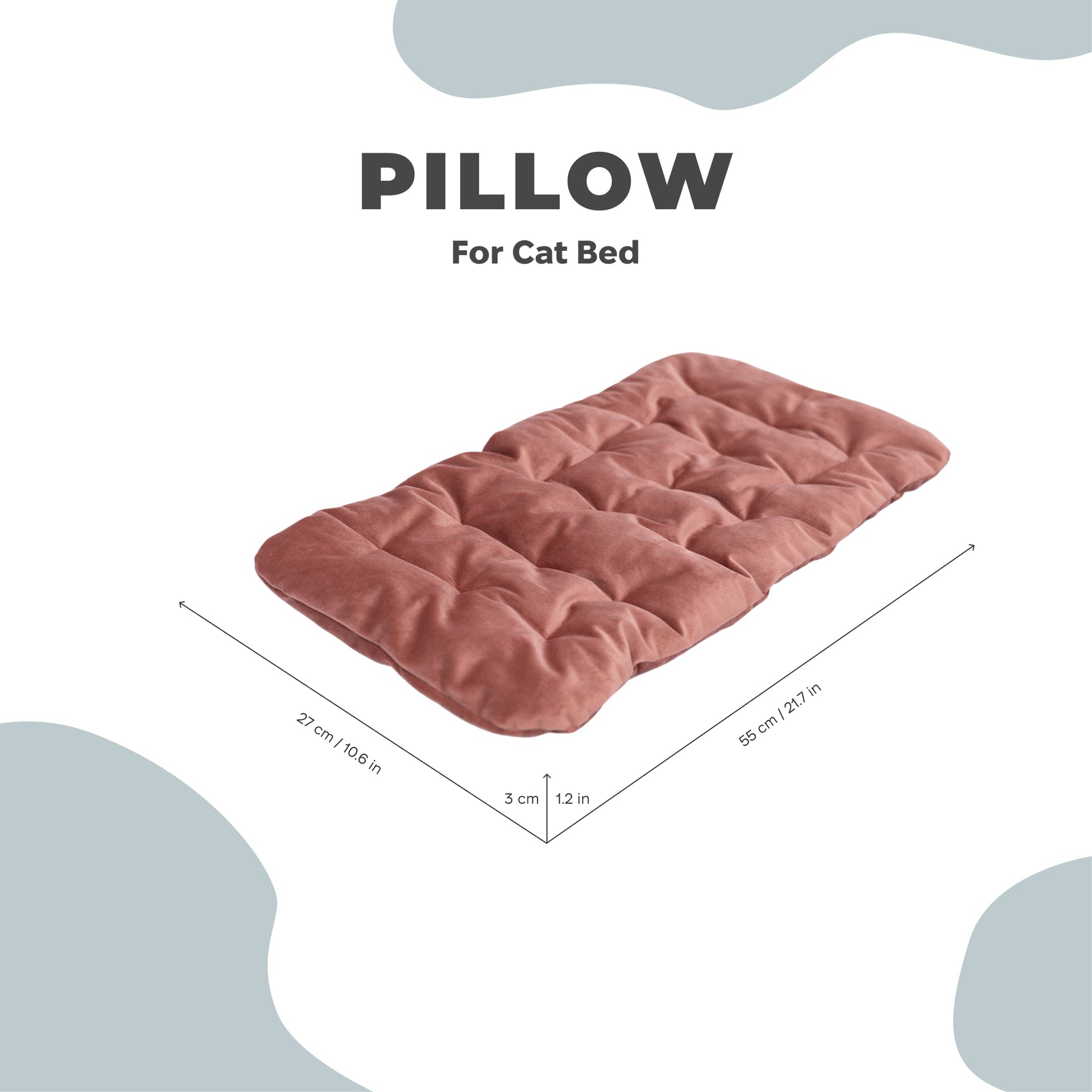 Pink Sleeping Cat Pillow for Cats and Feline Comfort