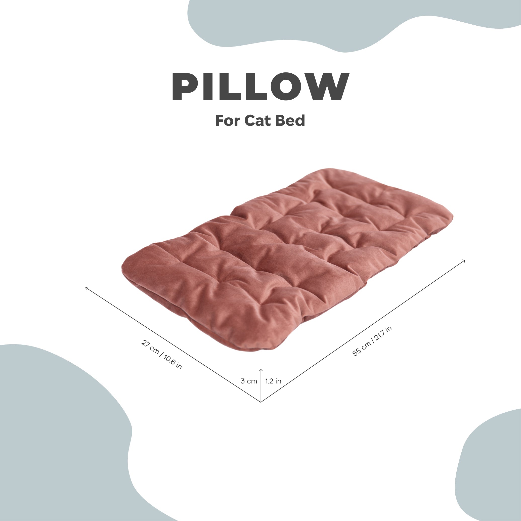 Pink Sleeping Cat Pillow for Cats and Feline Comfort
